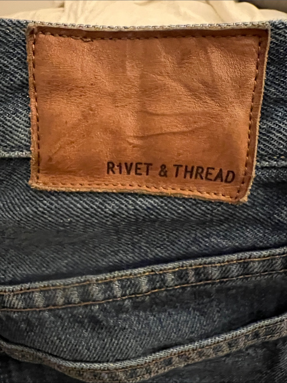 Rivet & Thread Women's Dark Blue High Rise/Waist Denim Jeans
